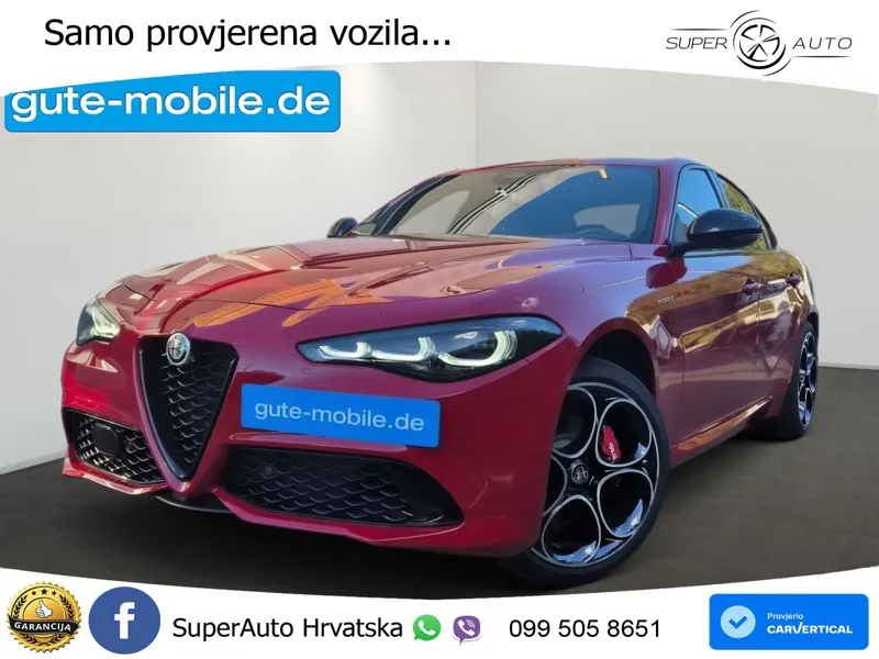 Alfa Romeo Giulia 2.0 Turbo (280 KS) Q4 Automatic LED+ACC