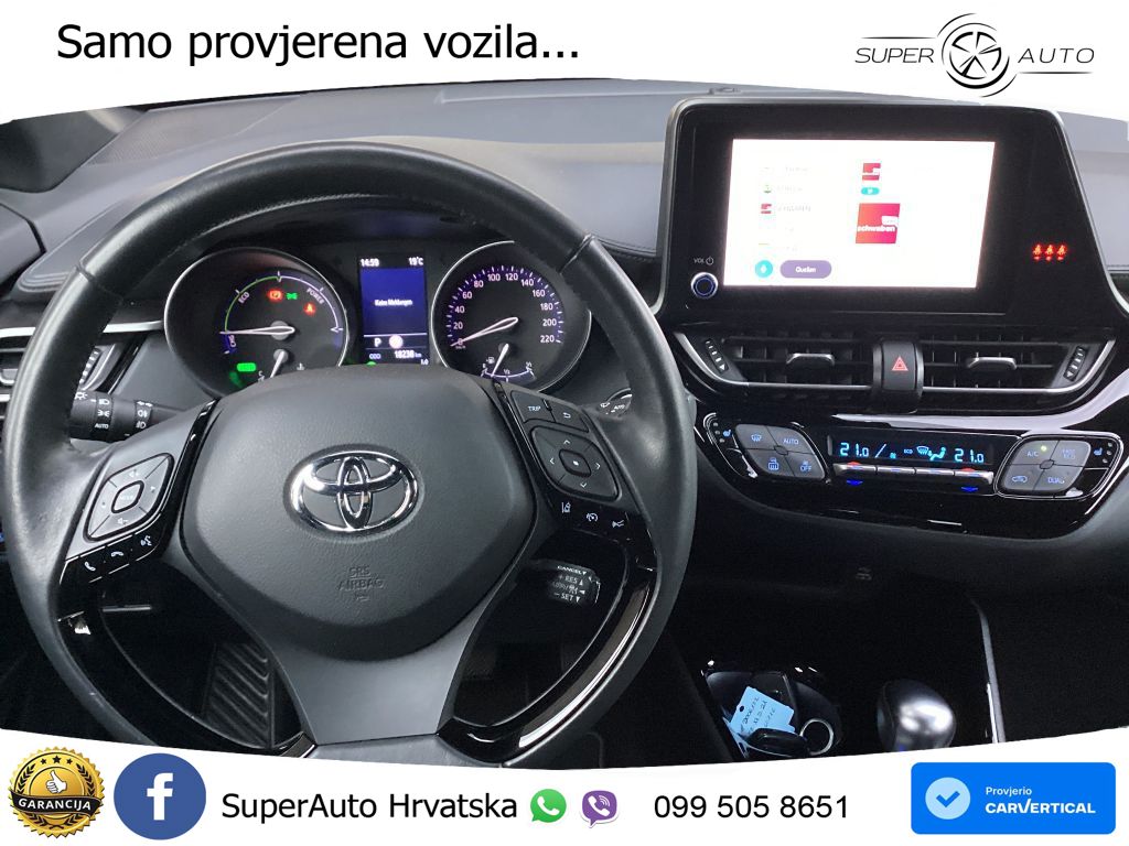 Toyota C-HR 1.8 (122 KS) Hybrid e-CVT Team Deutschland LED+GR SJED+ACC