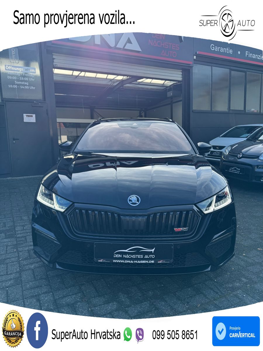 Škoda Octavia Combi RS 2.0 TDI (200 KS) DSG MATRIX+GR SJED+KAM