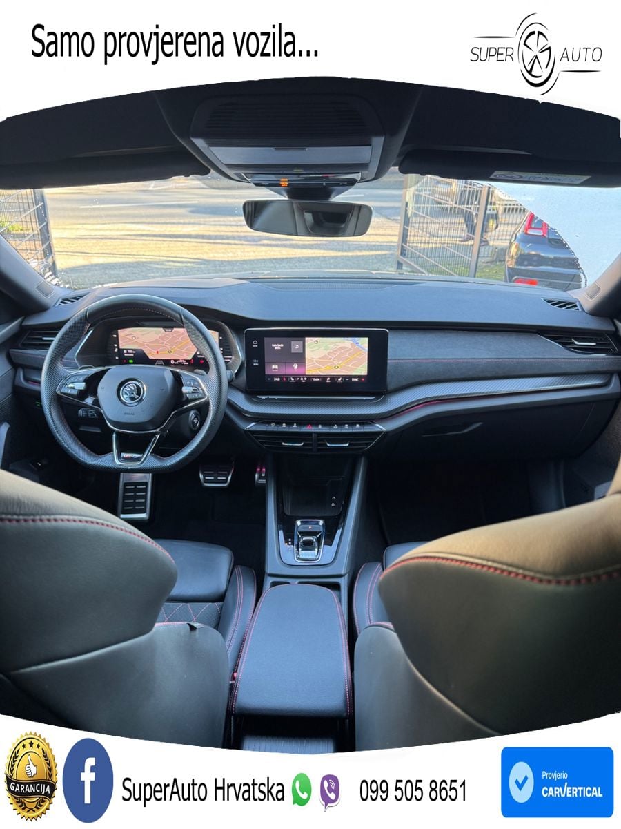 Škoda Octavia Combi RS 2.0 TDI (200 KS) DSG MATRIX+GR SJED+KAM