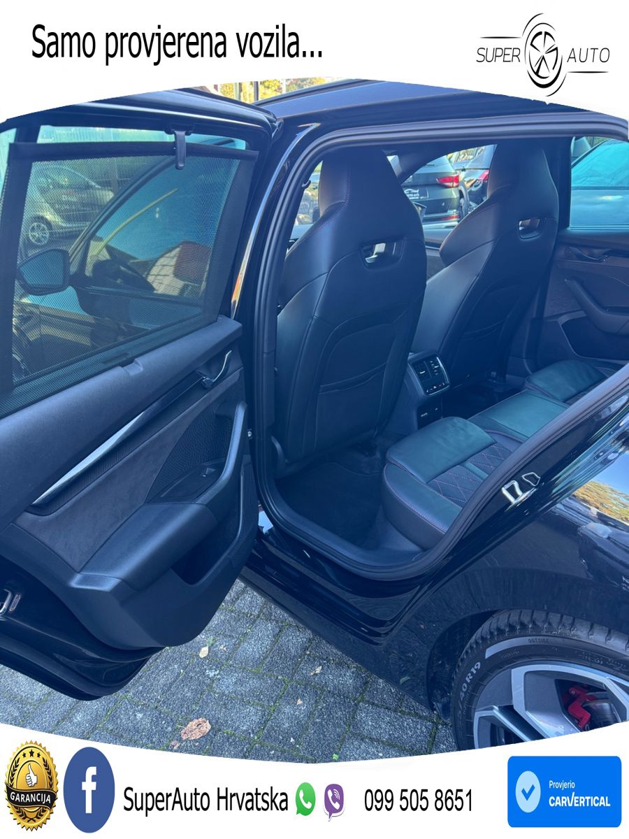 Škoda Octavia Combi RS 2.0 TDI (200 KS) DSG MATRIX+GR SJED+KAM