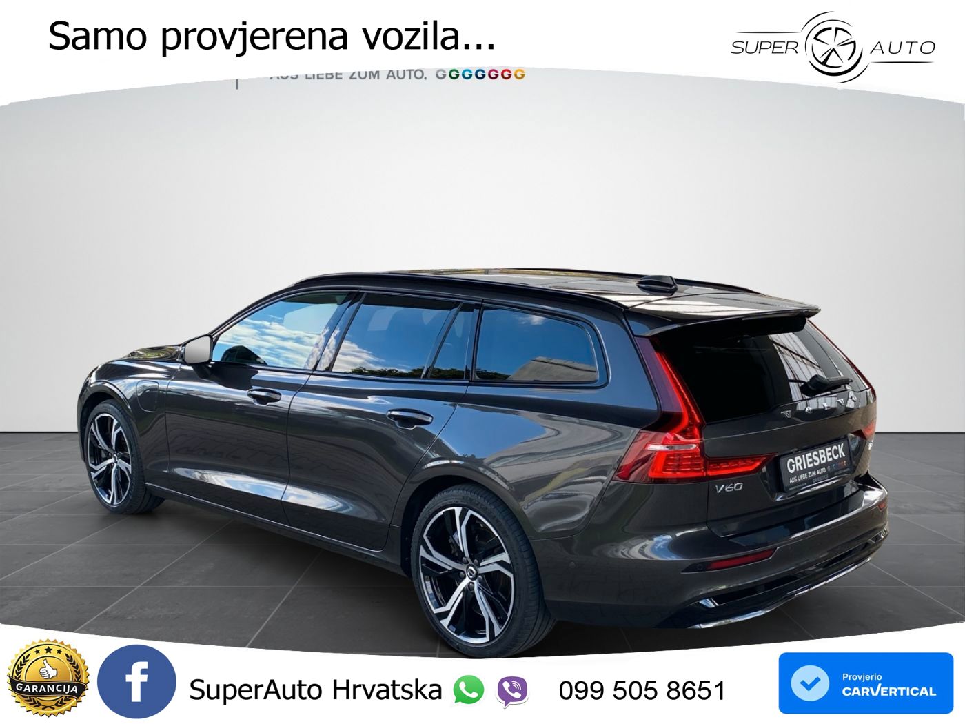 Volvo V60 2.0 T8 AWD Geartronic LED+GR SJED+ACC