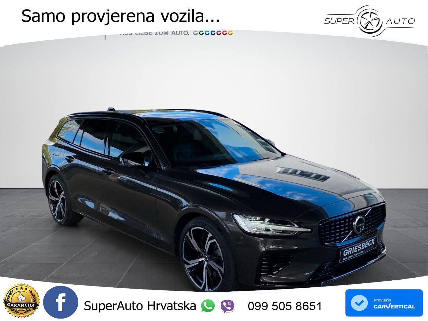 Volvo V60 2.0 T8 AWD Geartronic LED+GR SJED+ACC