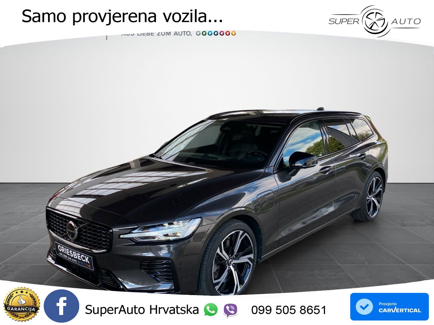 Volvo V60 2.0 T8 AWD Geartronic LED+GR SJED+ACC