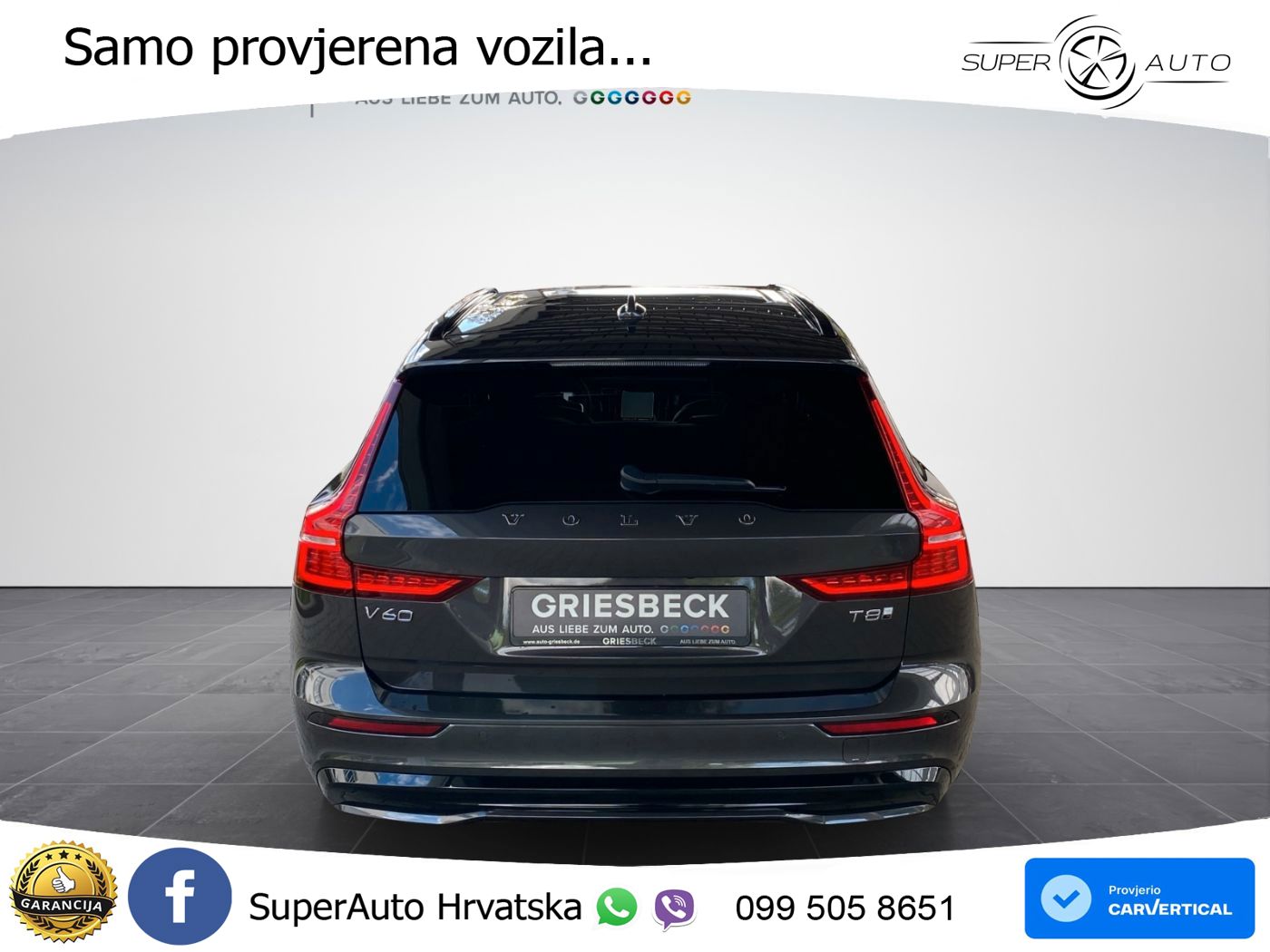 Volvo V60 2.0 T8 AWD Geartronic LED+GR SJED+ACC