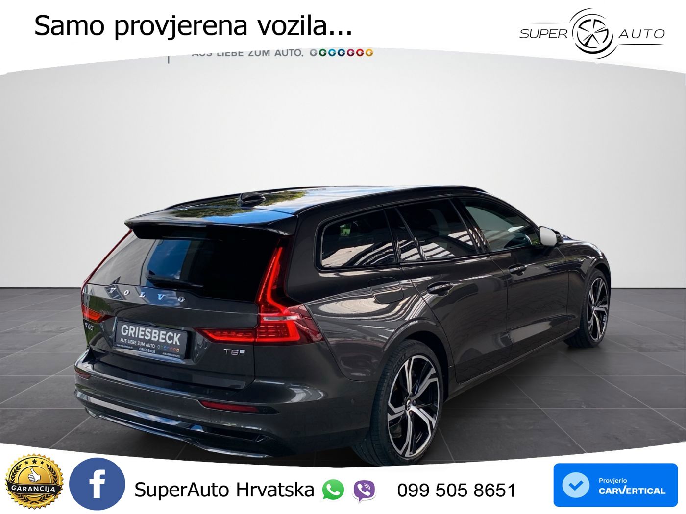 Volvo V60 2.0 T8 AWD Geartronic LED+GR SJED+ACC