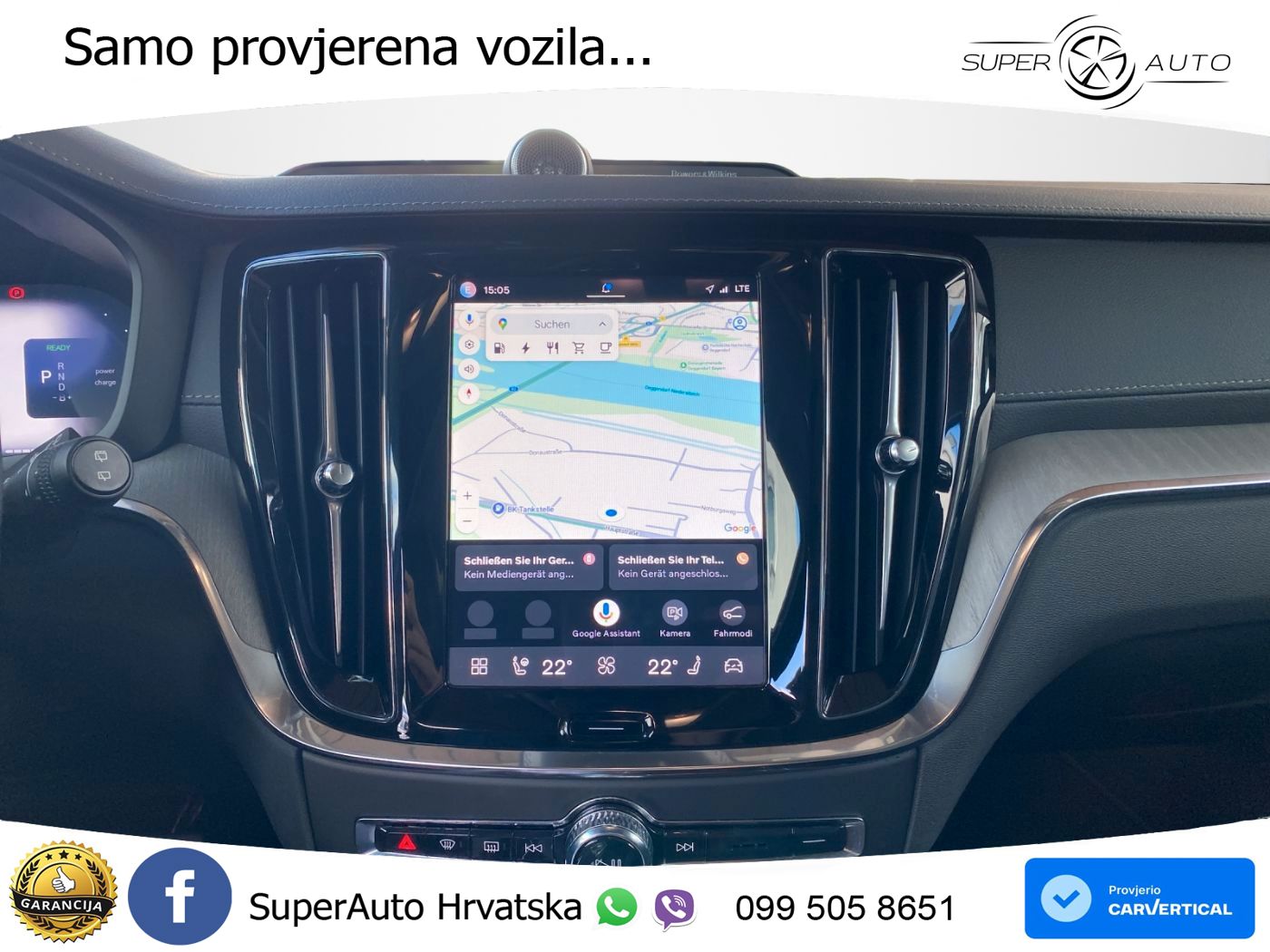 Volvo V60 2.0 T8 AWD Geartronic LED+GR SJED+ACC