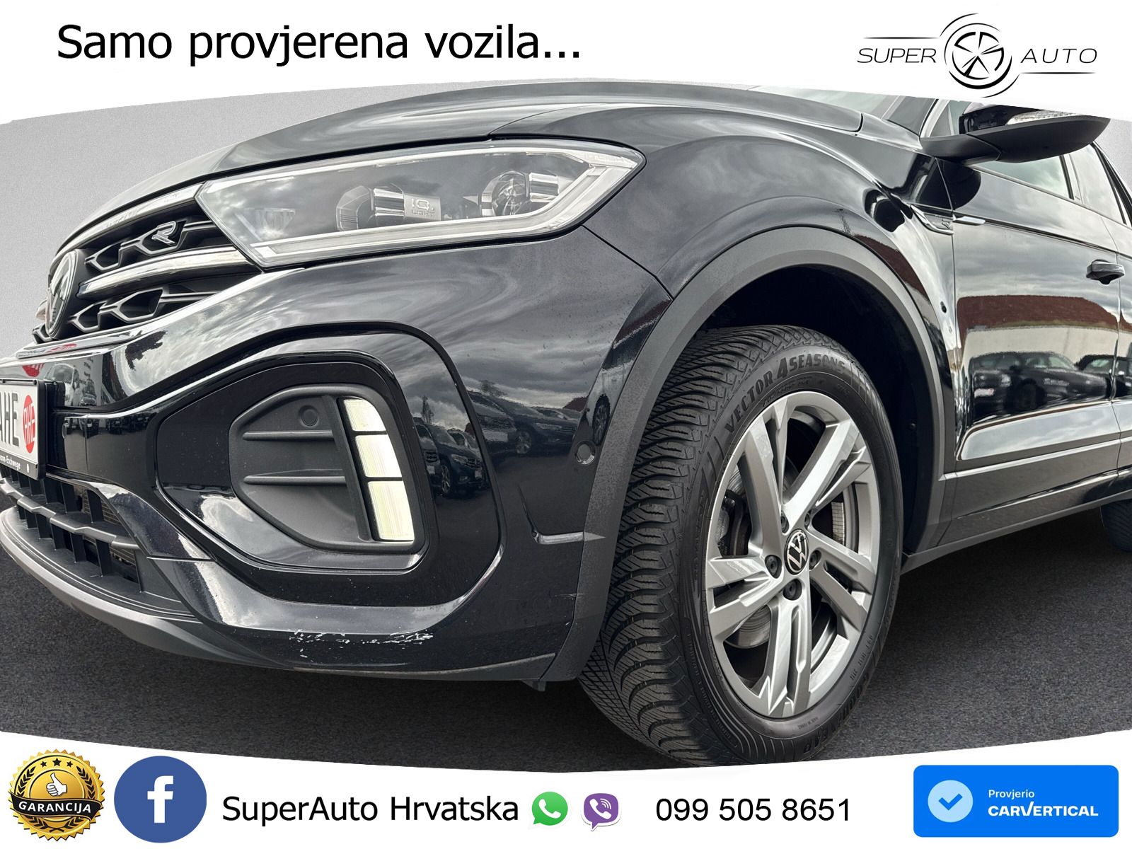 Volkswagen T-Roc 2.0 TDI (150 KS) DSG R-Line LED+GR SJED+ACC