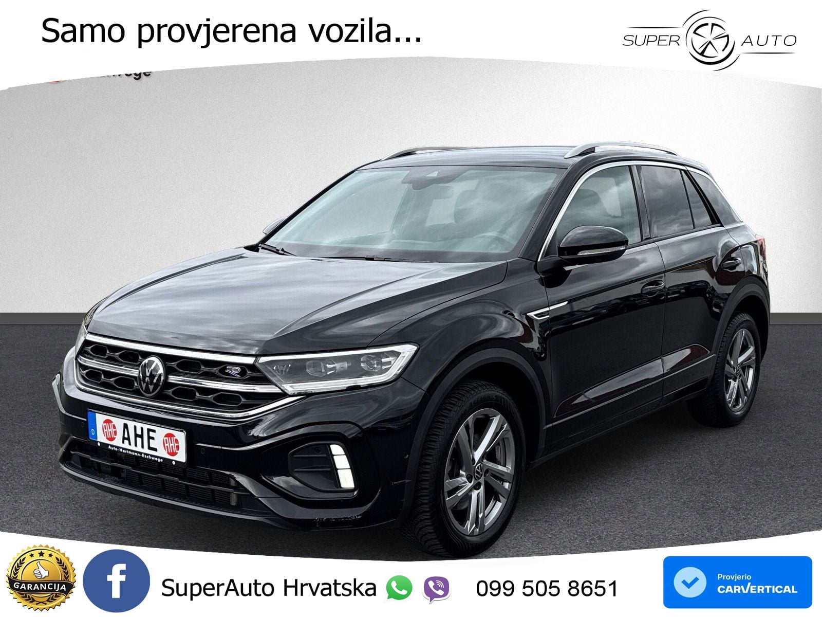Volkswagen T-Roc 2.0 TDI (150 KS) DSG R-Line LED+GR SJED+ACC