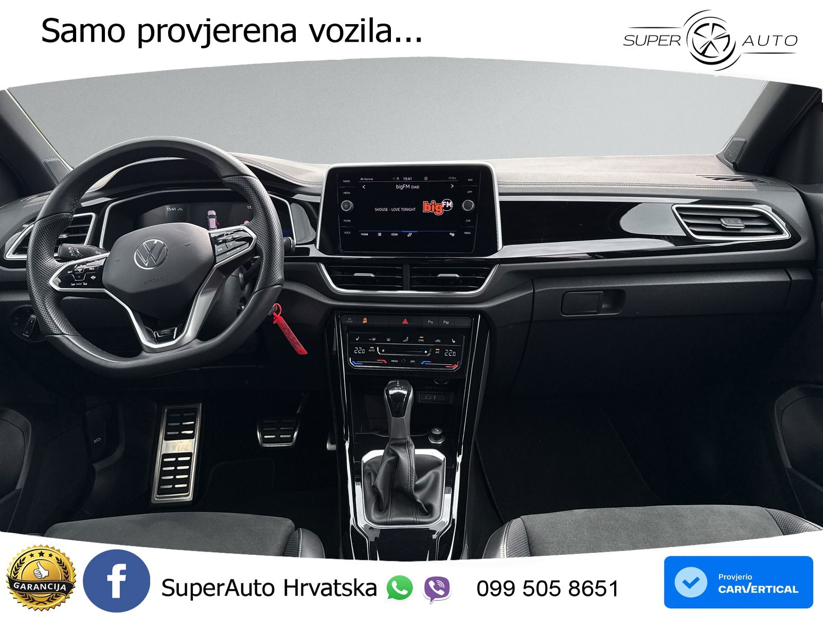 Volkswagen T-Roc 2.0 TDI (150 KS) DSG R-Line LED+GR SJED+ACC