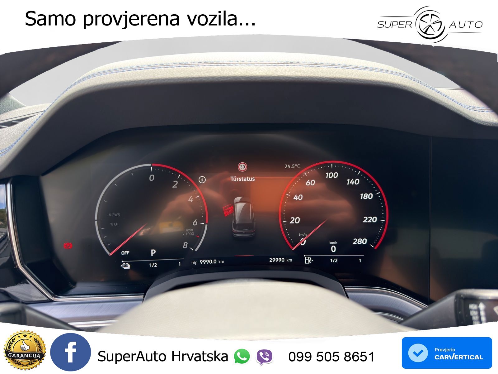 Volkswagen Touareg R 3.0 V6 TFSI (462 KS) 4MOTION Tiptronic ZRAČNI+ACC+GR SJED+KAM+PANO