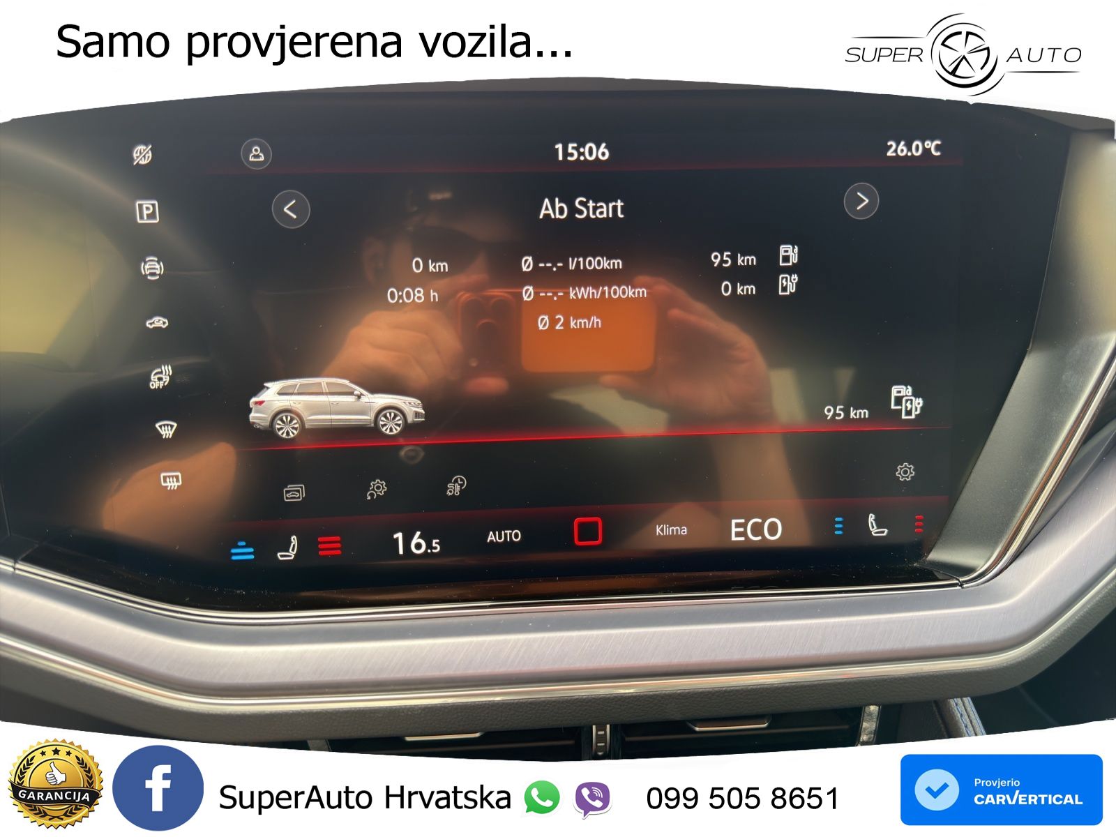 Volkswagen Touareg R 3.0 V6 TFSI (462 KS) 4MOTION Tiptronic ZRAČNI+ACC+GR SJED+KAM+PANO