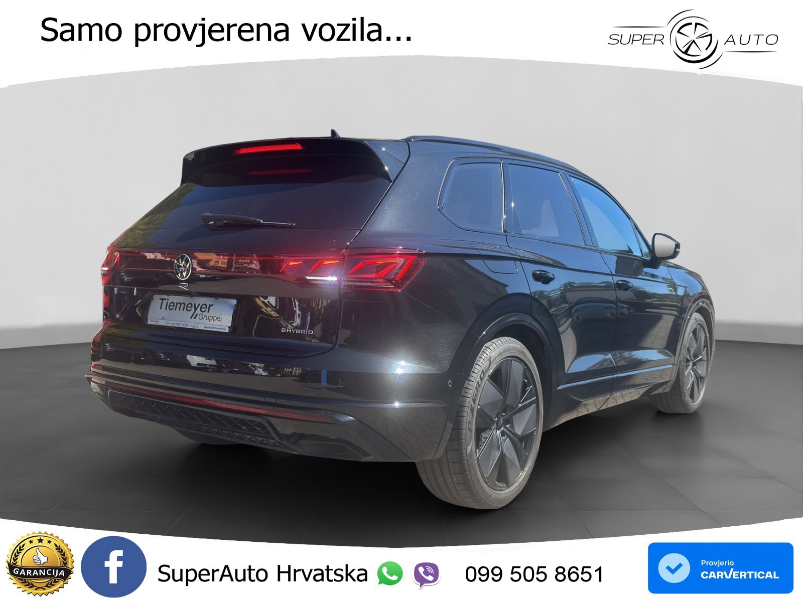 Volkswagen Touareg R 3.0 V6 TFSI (462 KS) 4MOTION Tiptronic ZRAČNI+ACC+GR SJED+KAM+PANO