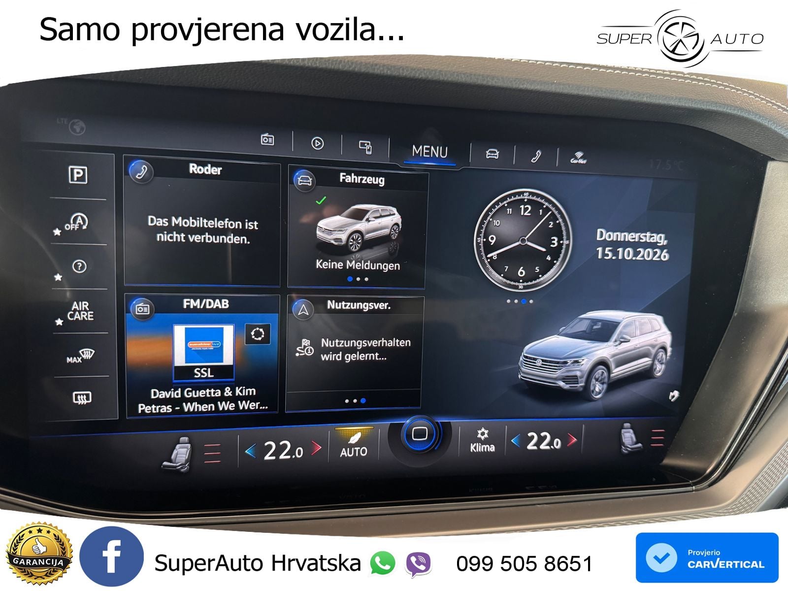 Volkswagen Touareg 3.0 V6 TDI (231 KS) 4MOTION Tiptronic LED+GR SJED+ACC