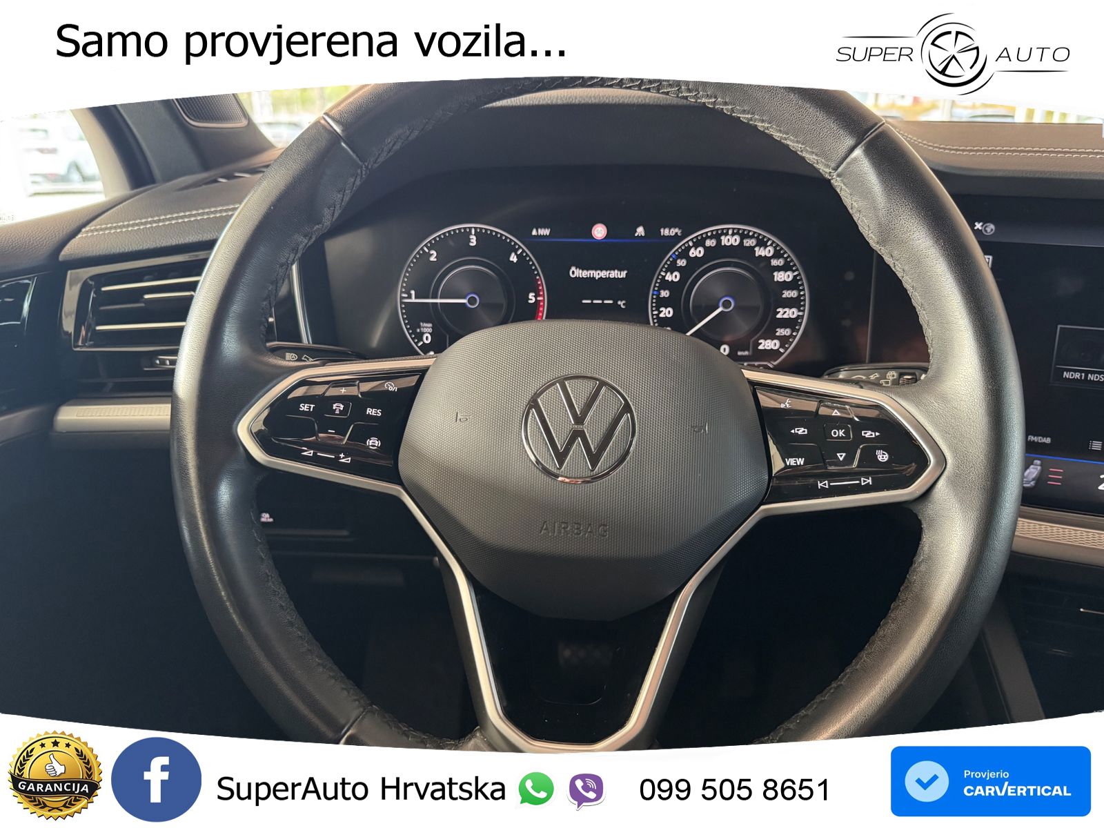 Volkswagen Touareg 3.0 V6 TDI (231 KS) 4MOTION Tiptronic LED+GR SJED+ACC