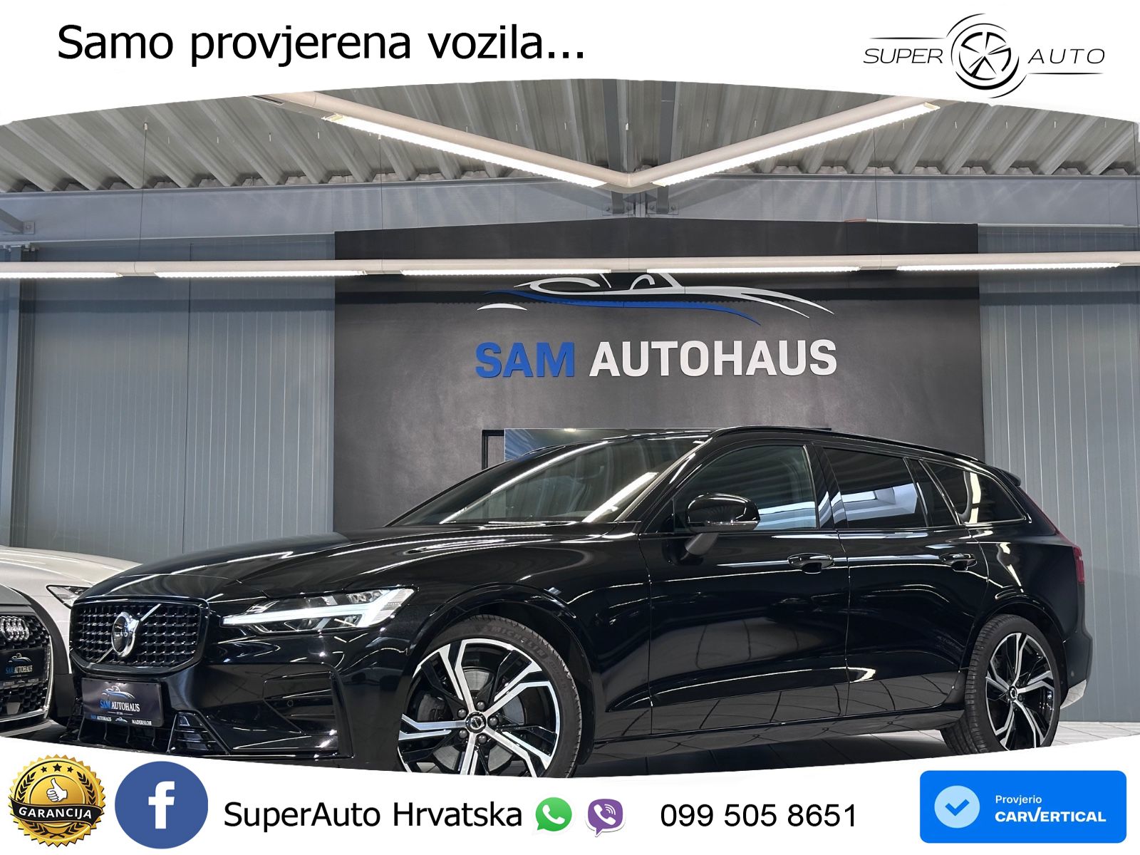 Volvo V60 2.0 B4 Benzin Automatic LED+GR SJED+ACC