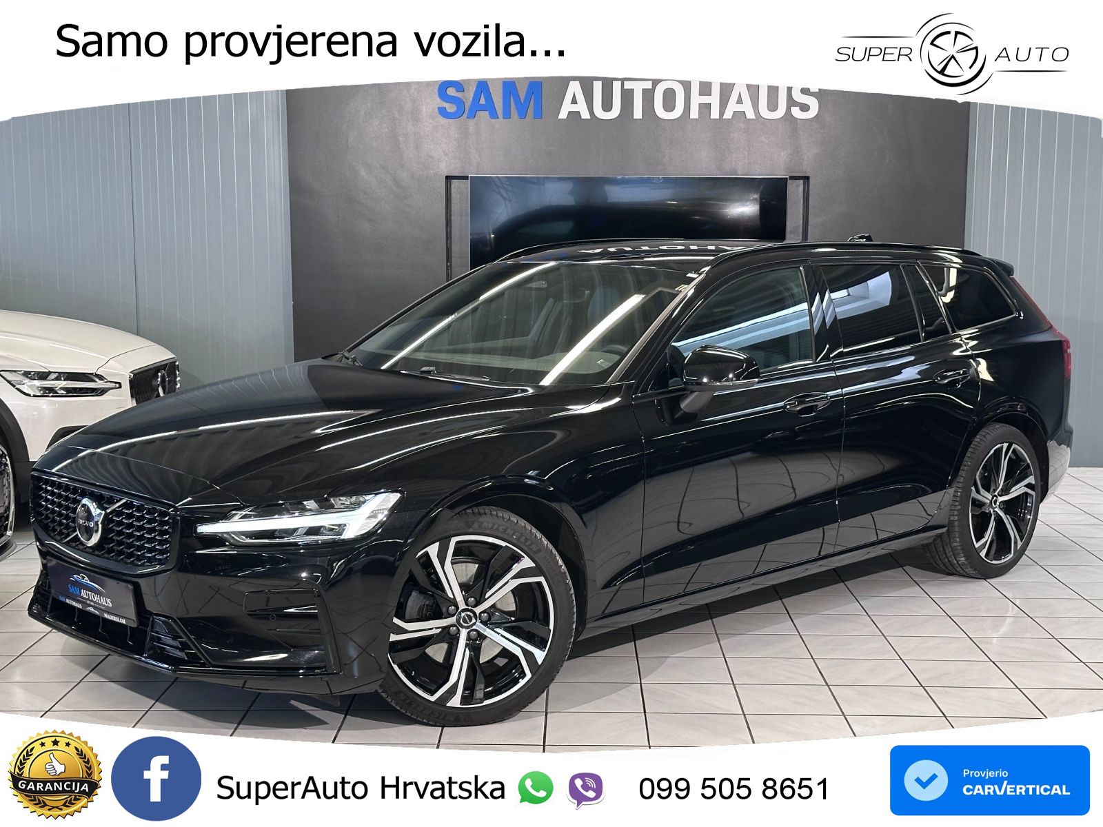 Volvo V60 2.0 B4 Benzin Automatic LED+GR SJED+ACC