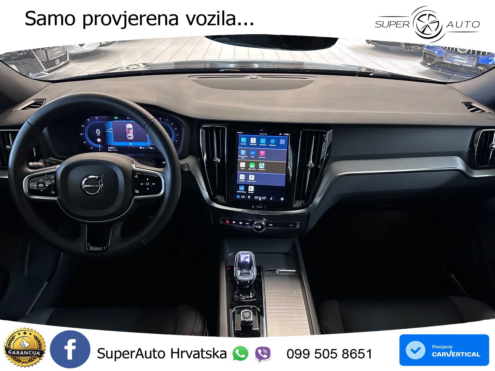 Volvo V60 2.0 B4 Benzin Automatic LED+GR SJED+ACC