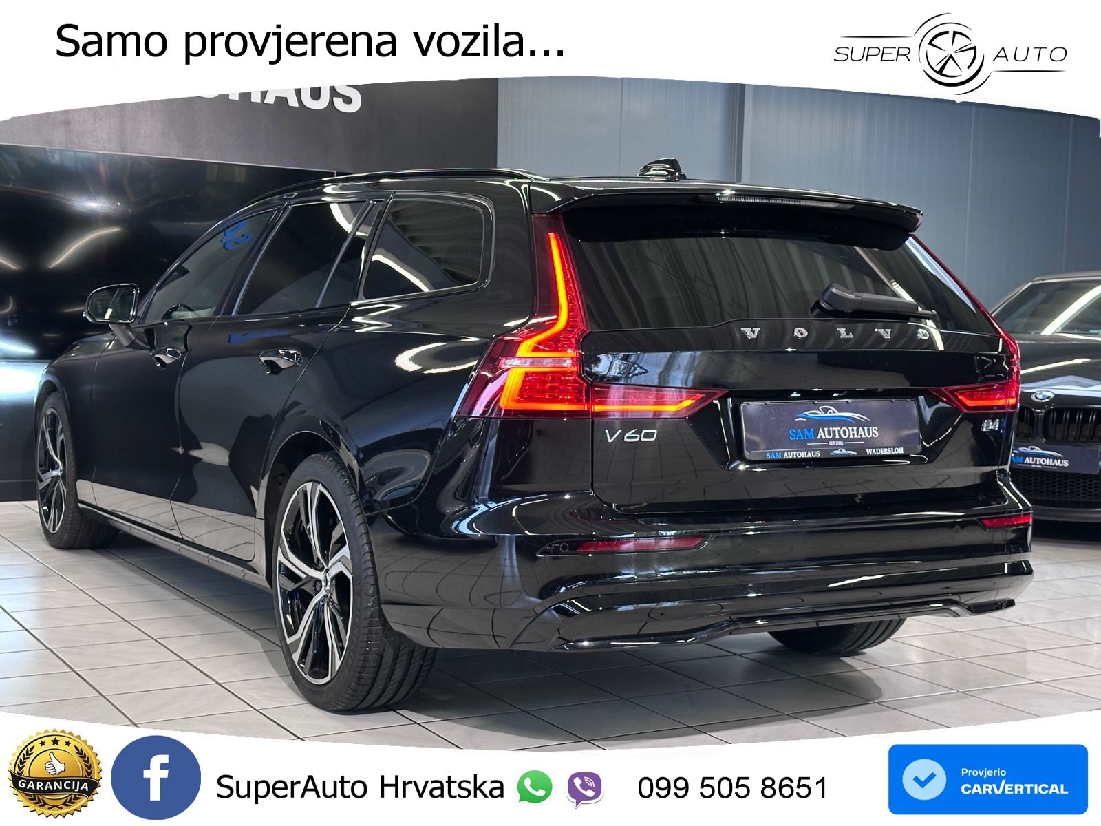 Volvo V60 2.0 B4 Benzin Automatic LED+GR SJED+ACC