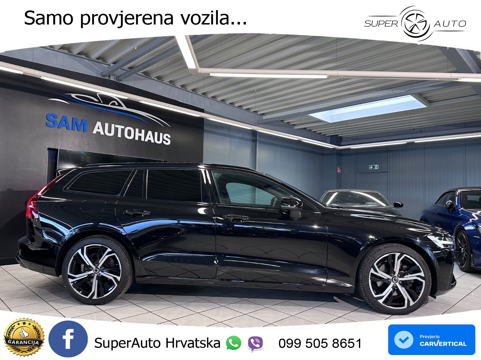 Volvo V60 2.0 B4 Benzin Automatic LED+GR SJED+ACC