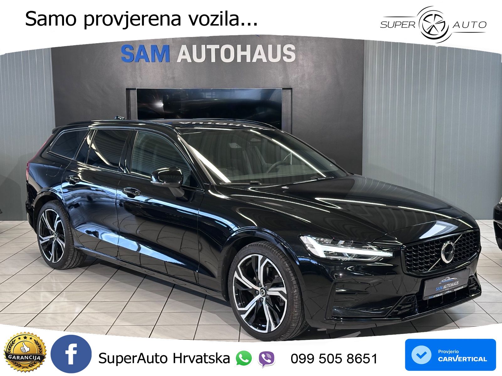 Volvo V60 2.0 B4 Benzin Automatic LED+GR SJED+ACC