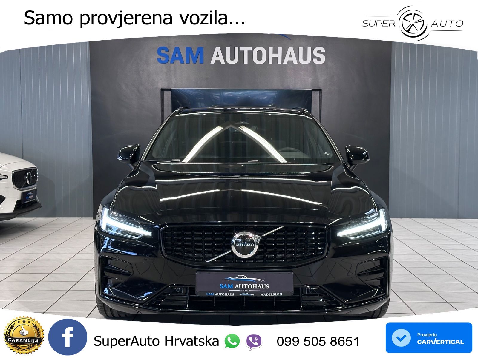 Volvo V60 2.0 B4 Benzin Automatic LED+GR SJED+ACC