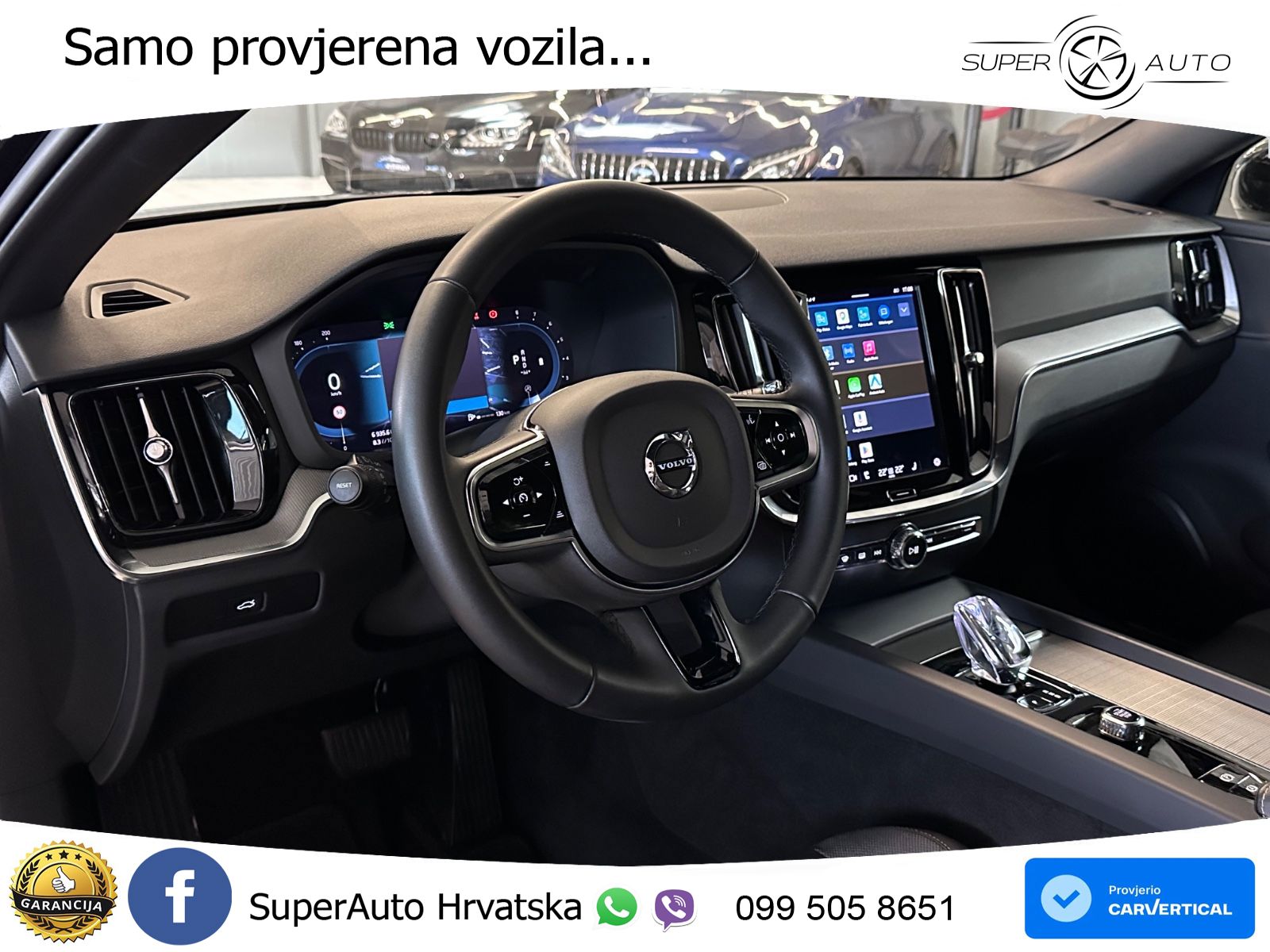 Volvo V60 2.0 B4 Benzin Automatic LED+GR SJED+ACC