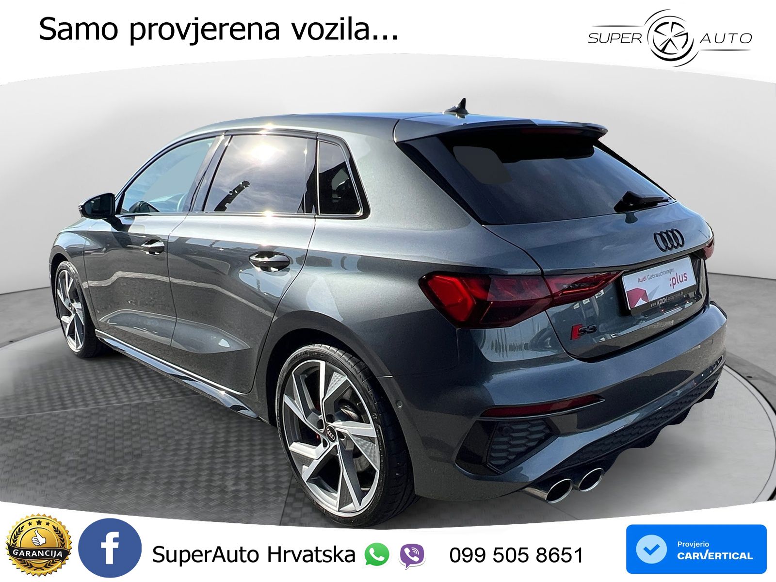 Audi S3 2.0 TFSI (310 KS) quattro S tronic MATRIX+GR SJED+KAM
