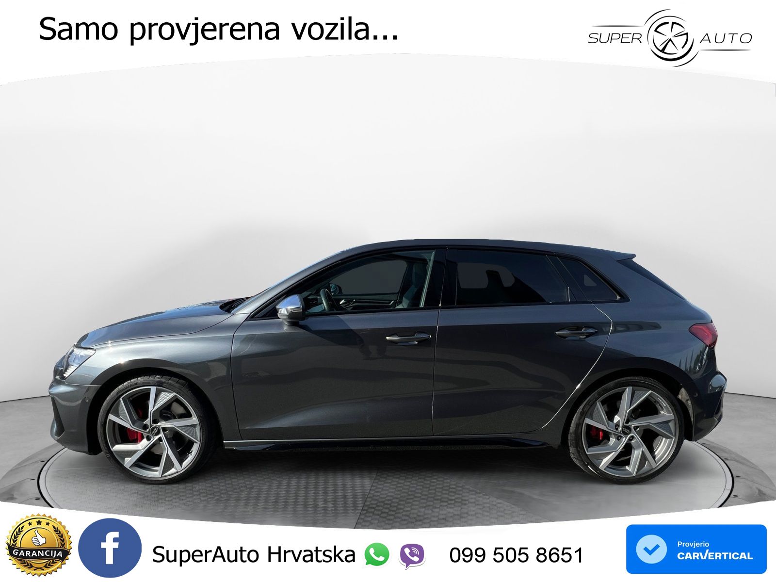 Audi S3 2.0 TFSI (310 KS) quattro S tronic MATRIX+GR SJED+KAM