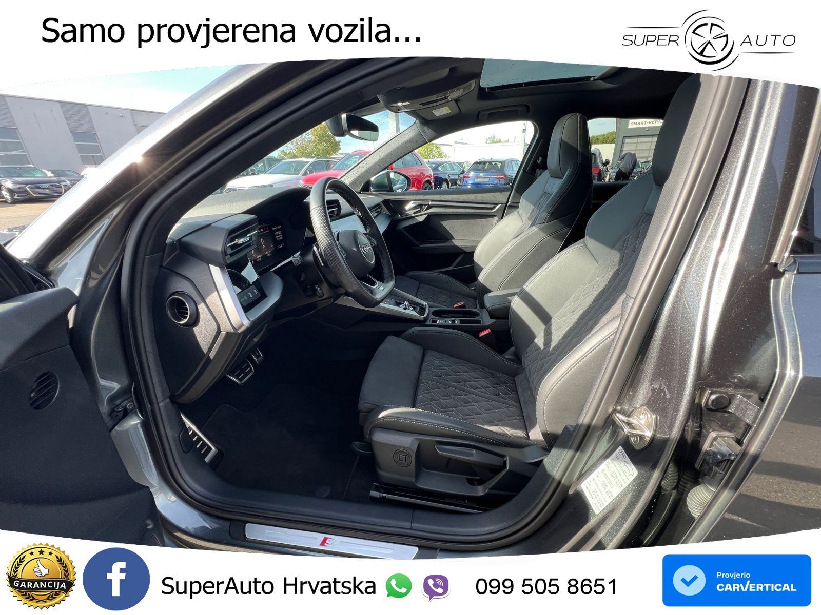 Audi S3 2.0 TFSI (310 KS) quattro S tronic MATRIX+GR SJED+KAM