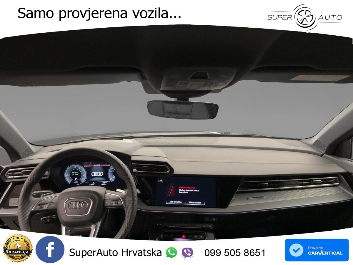 Audi A3 Sportback 40 TFSI e (204 KS) Plug-in Hybrid S tronic S line LED+GR SJED+ACC