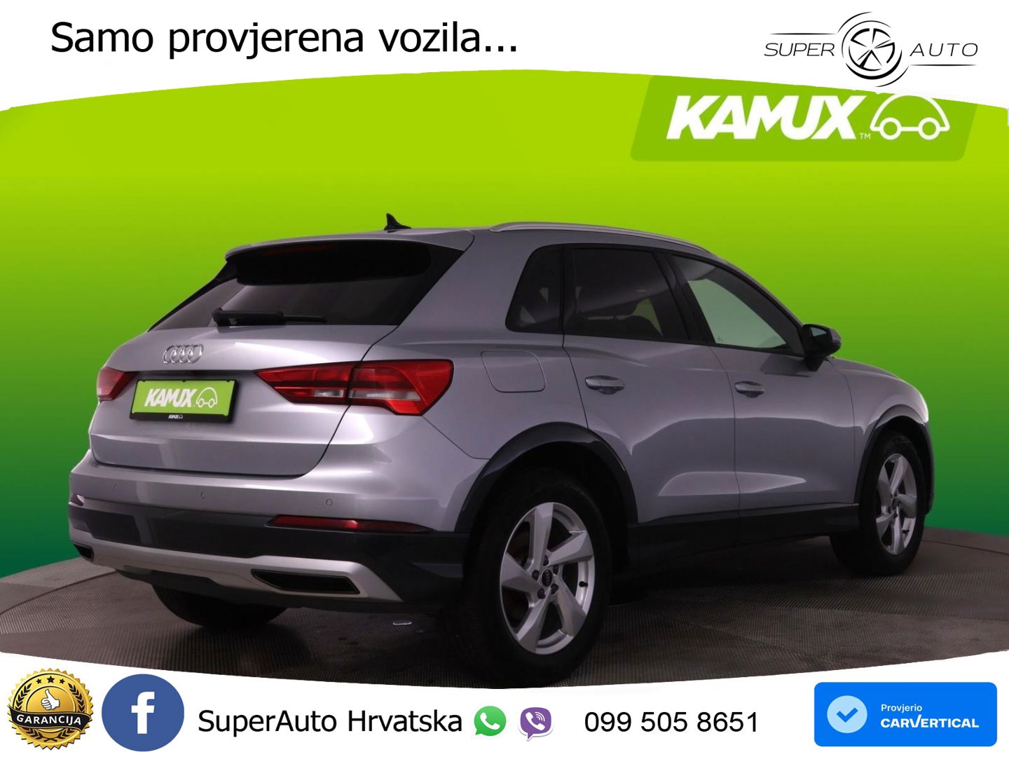 Audi Q3 35 TFSI (150 KS) S tronic advanced LED+GR SJED+ACC