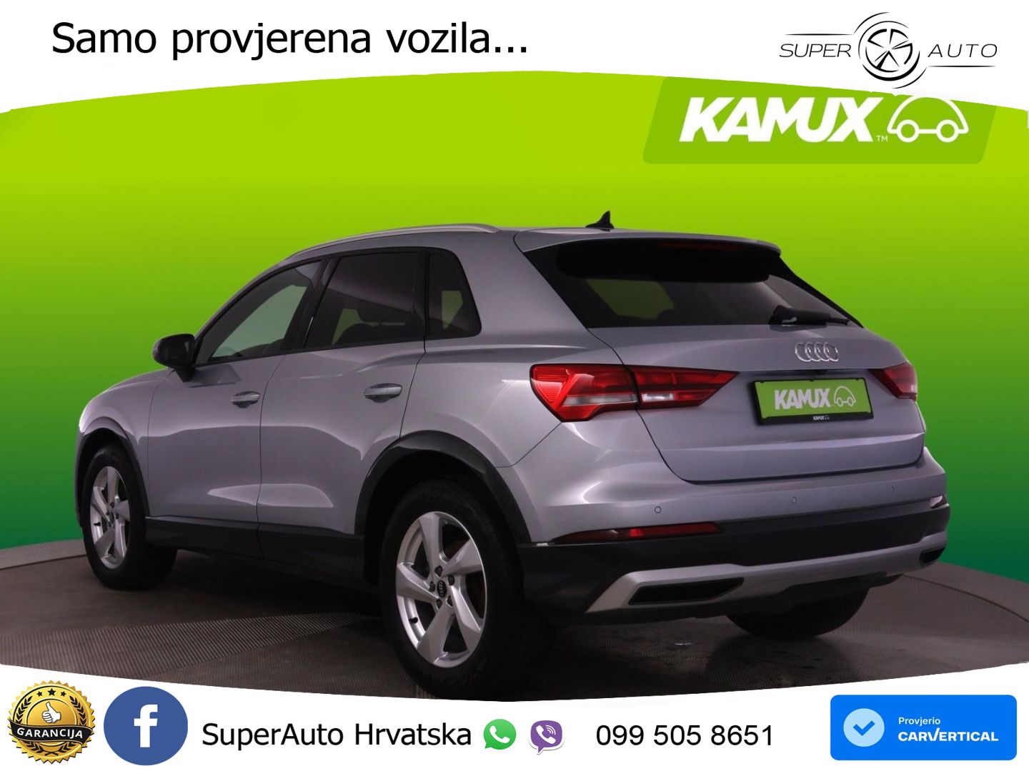 Audi Q3 35 TFSI (150 KS) S tronic advanced LED+GR SJED+ACC