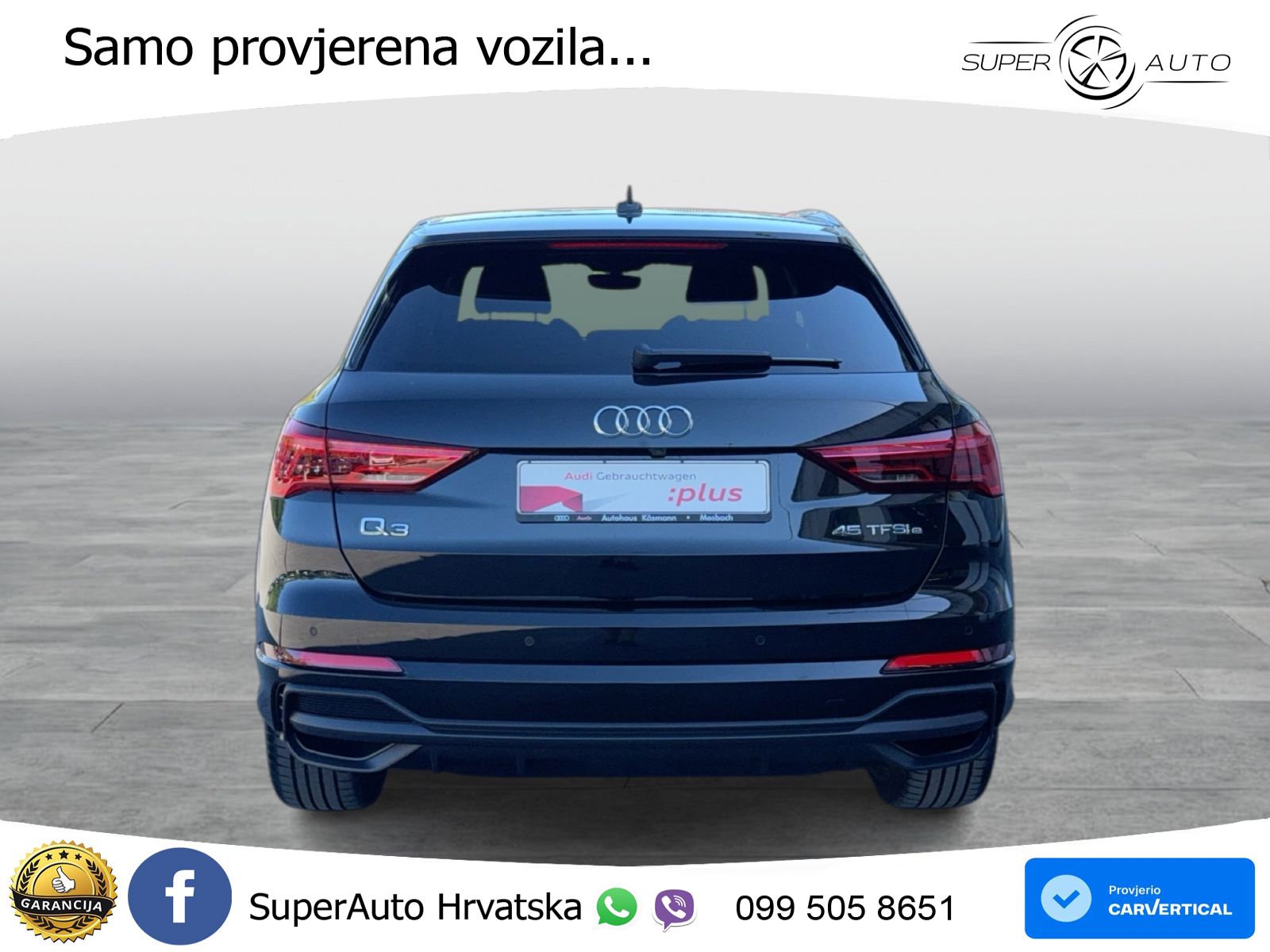 Audi Q3 45 TFSIe (245 KS) S tronic S line