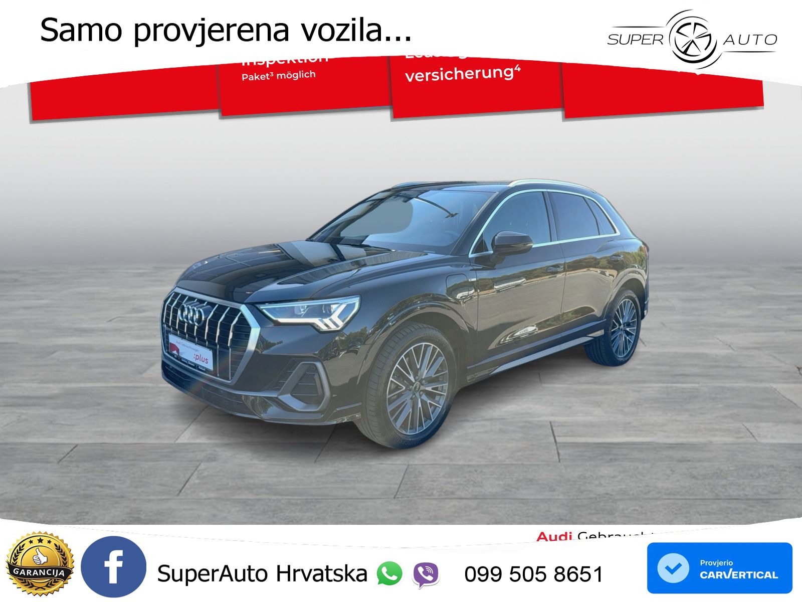 Audi Q3 45 TFSIe (245 KS) S tronic S line