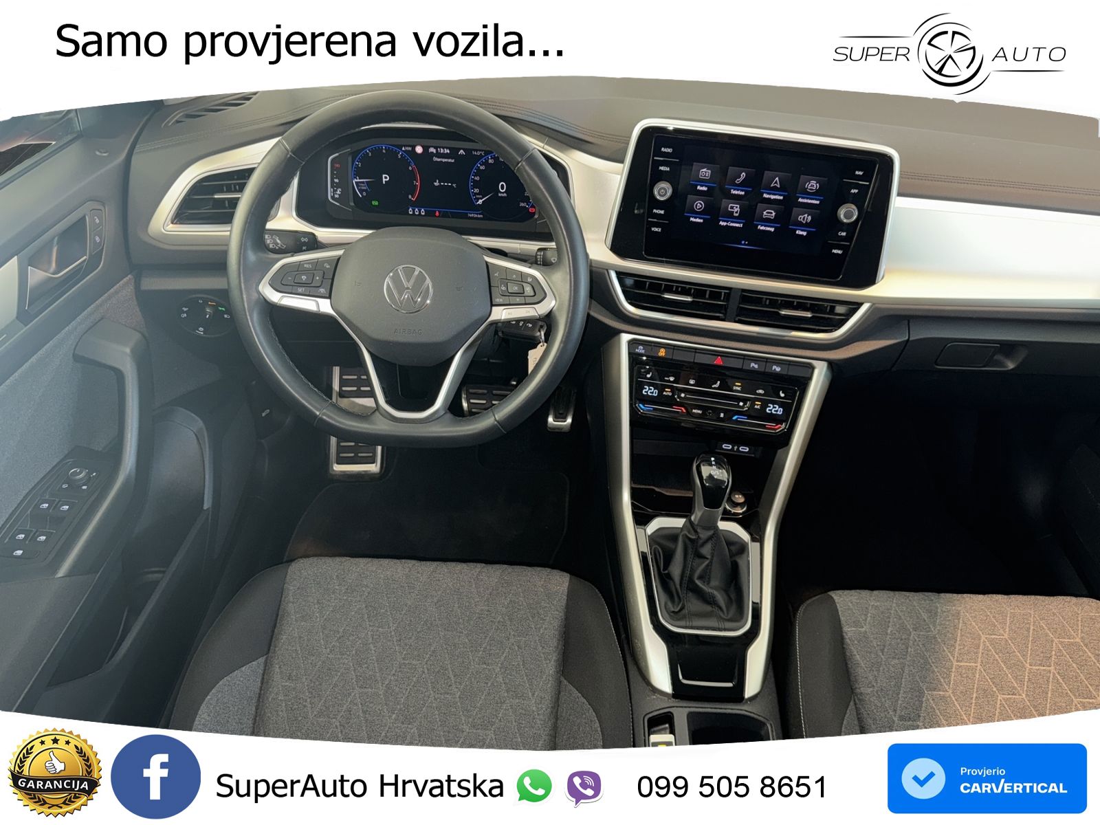 Volkswagen T-Roc 1.5 TSI (150 KS) DSG LED+GR SJED+ACC