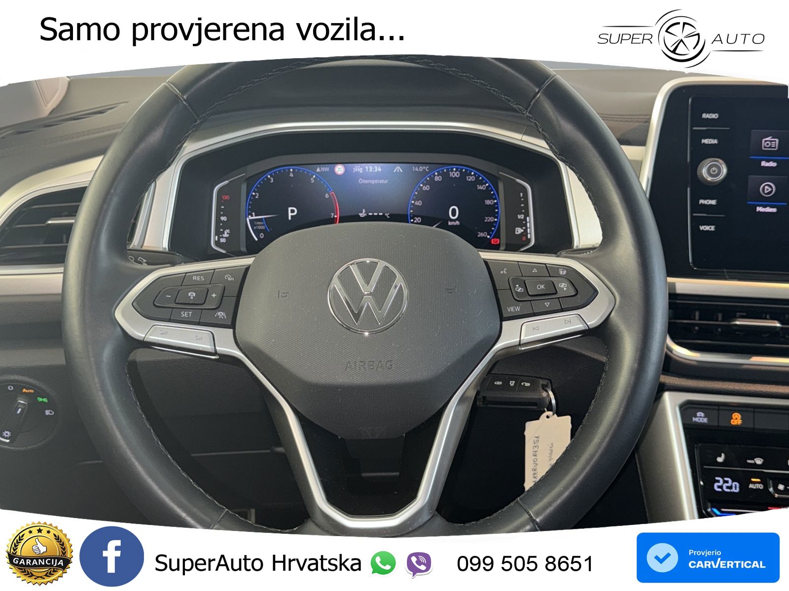 Volkswagen T-Roc 1.5 TSI (150 KS) DSG LED+GR SJED+ACC