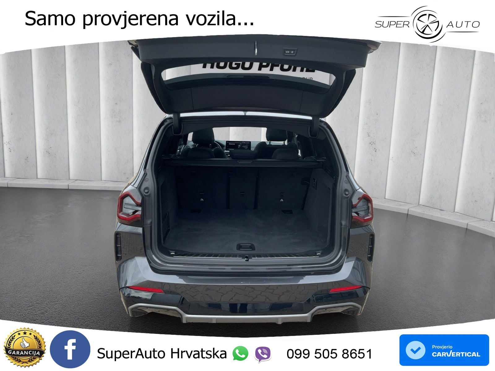 BMW iX3 80 kWh (286 KS) ACC+HEAD+GR SJED+360+PANO