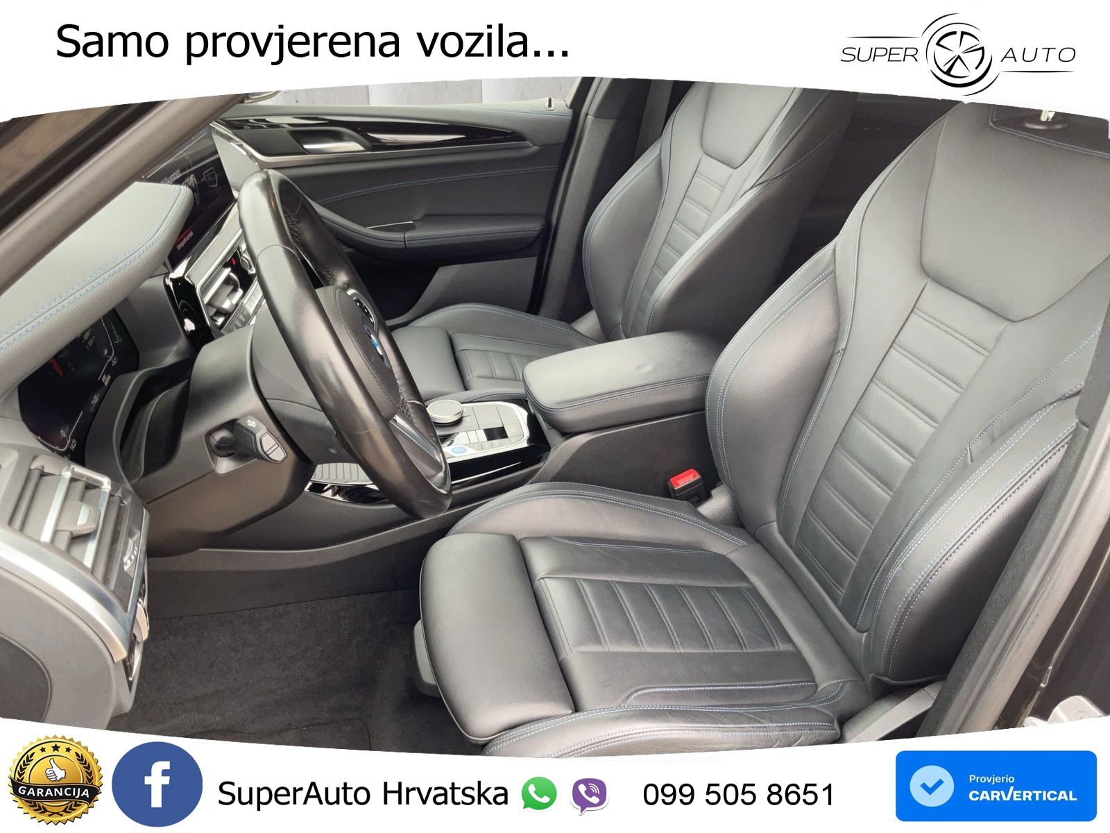 BMW iX3 80 kWh (286 KS) ACC+HEAD+GR SJED+360+PANO