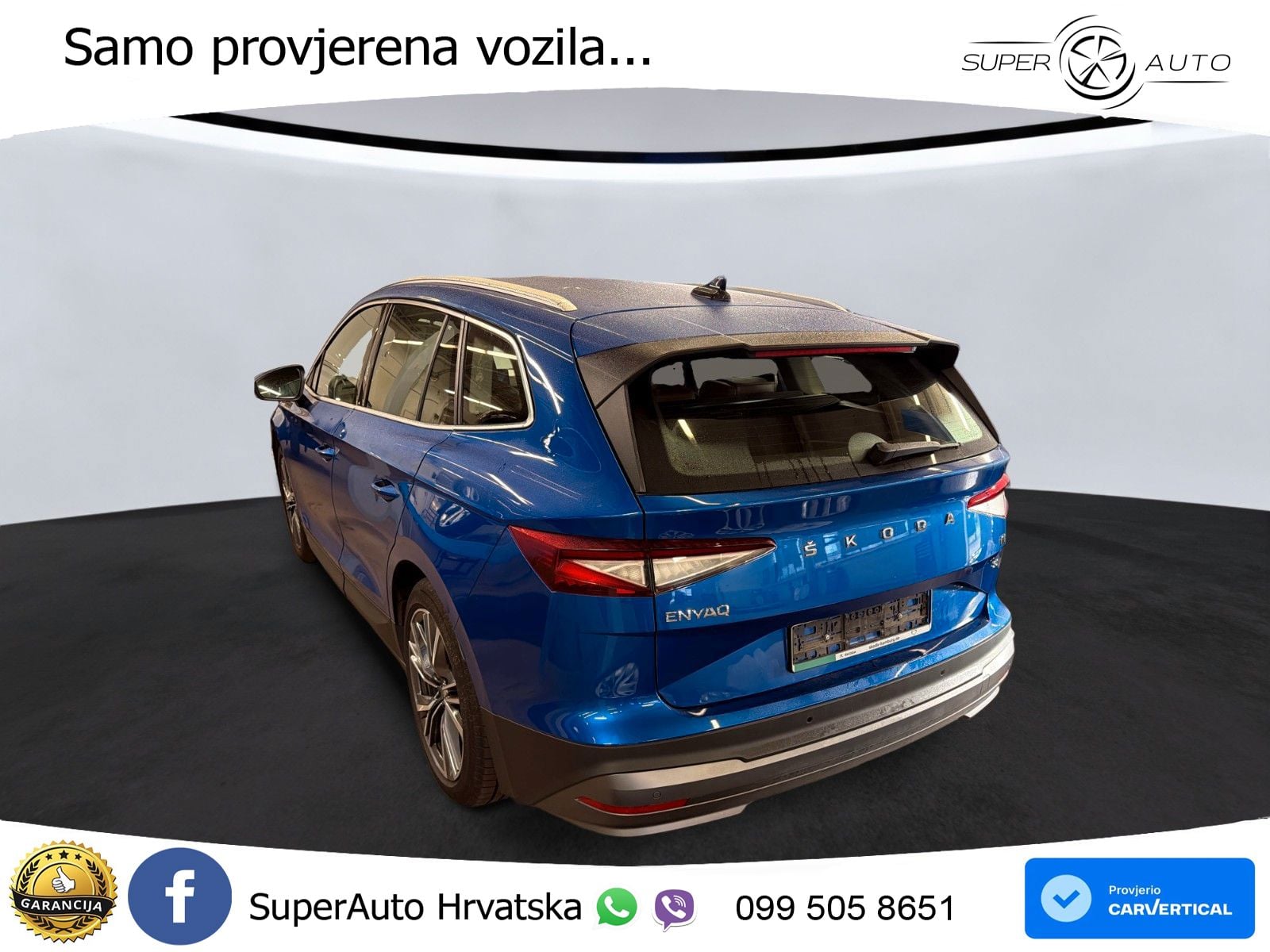 Škoda Enyaq iV 80 82 kWh (204 KS) LED+ACC