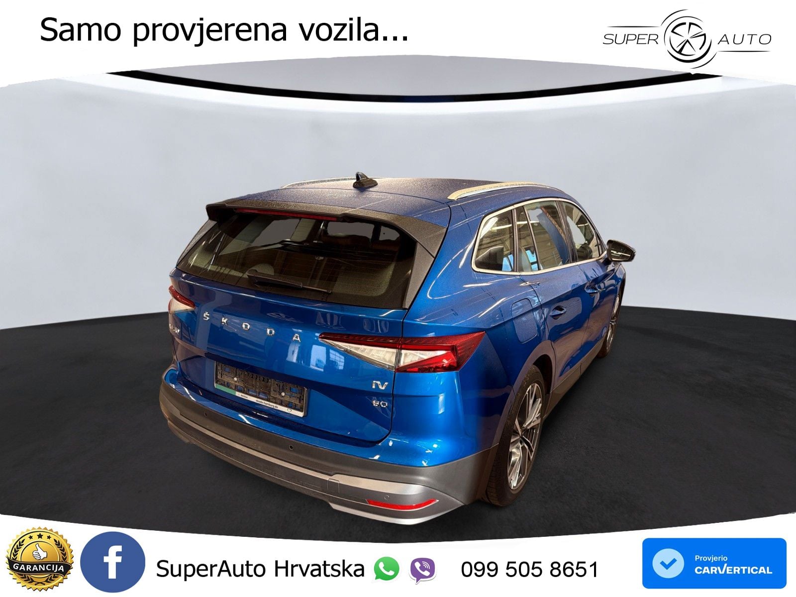 Škoda Enyaq iV 80 82 kWh (204 KS) LED+ACC