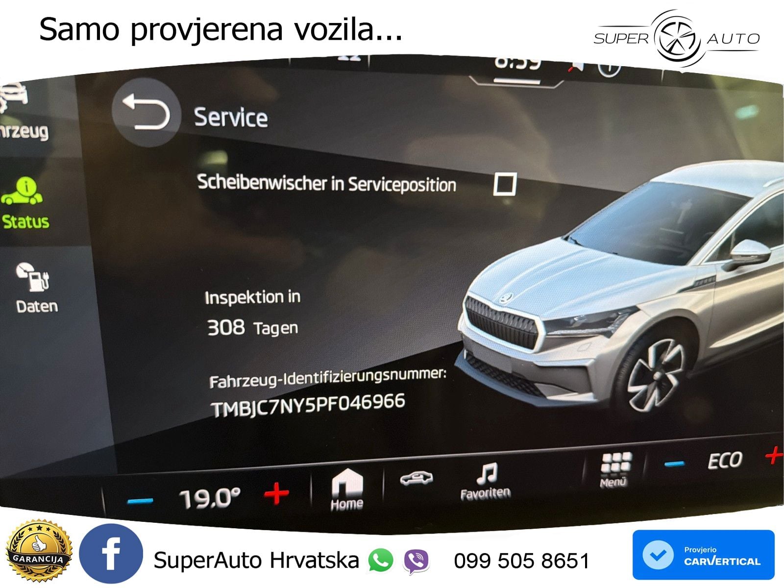 Škoda Enyaq iV 80 82 kWh (204 KS) LED+ACC