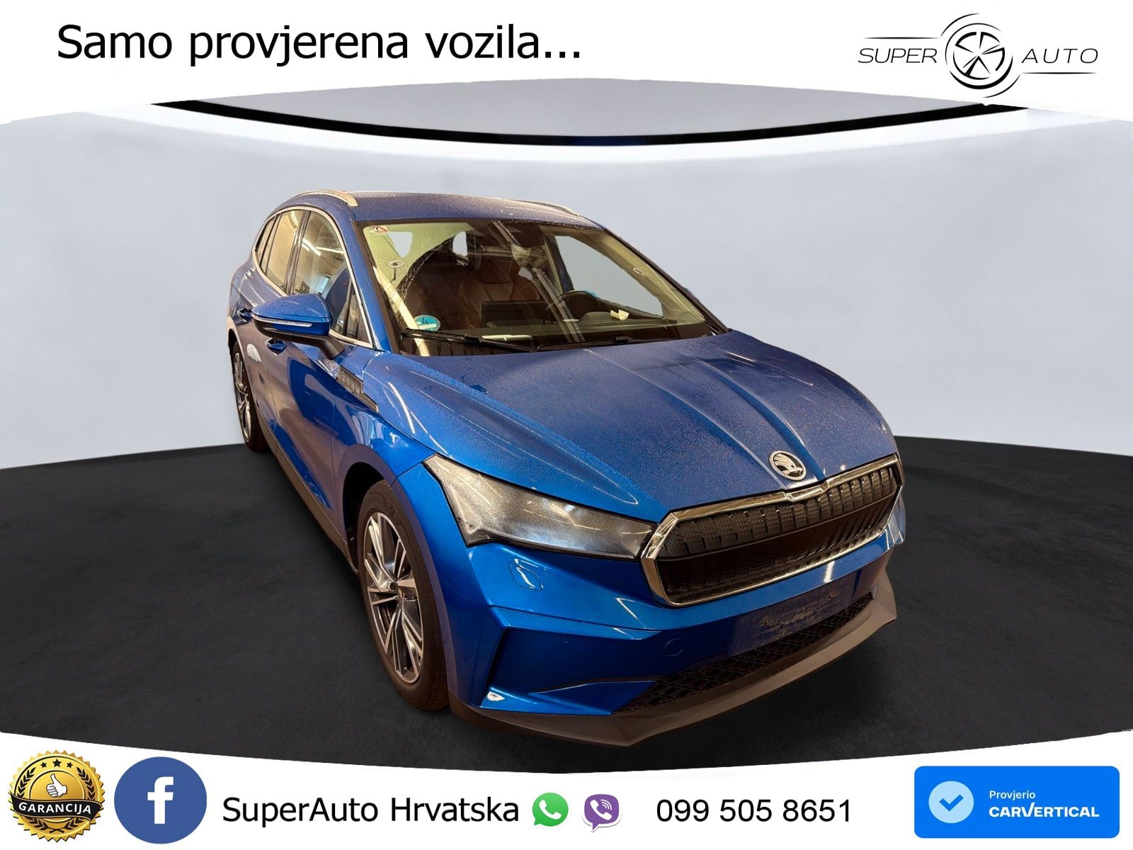 Škoda Enyaq iV 80 82 kWh (204 KS) LED+ACC
