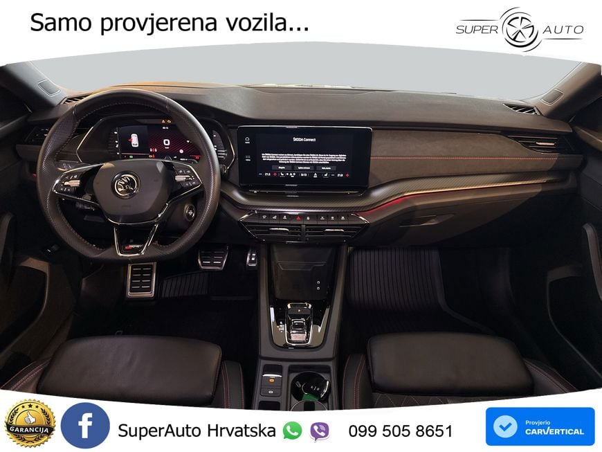 Škoda Octavia Combi RS 2.0 TDI (200 KS) DSG LED+GR SJED+ACC