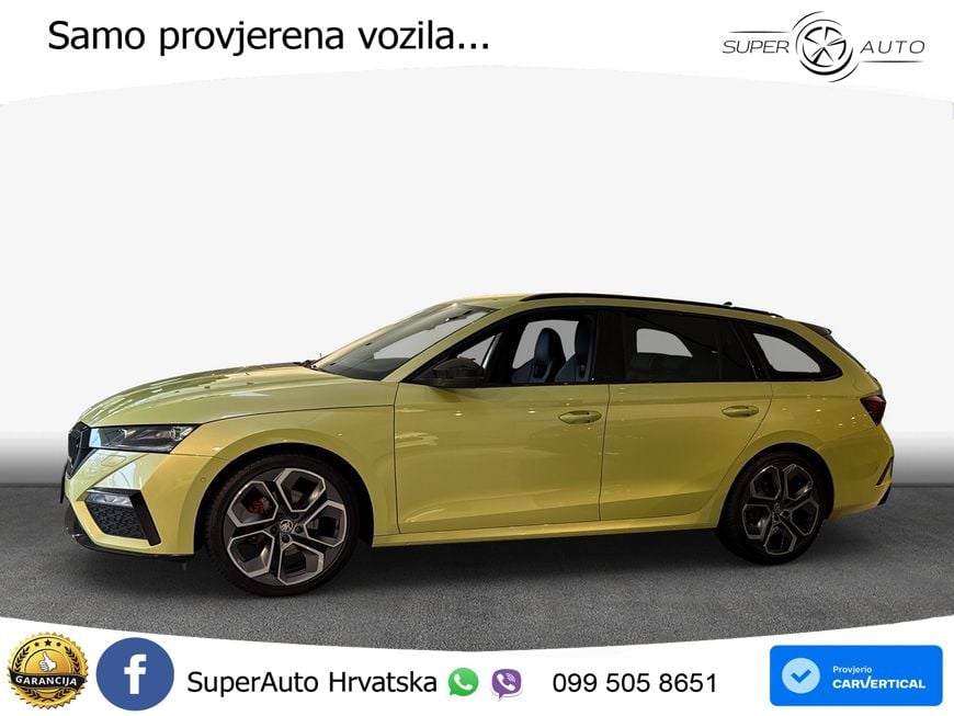 Škoda Octavia Combi RS 2.0 TDI (200 KS) DSG LED+GR SJED+ACC