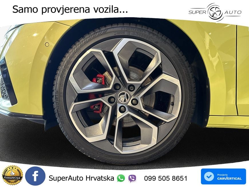 Škoda Octavia Combi RS 2.0 TDI (200 KS) DSG LED+GR SJED+ACC