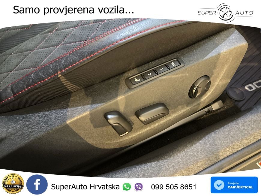 Škoda Octavia Combi RS 2.0 TDI (200 KS) DSG LED+GR SJED+ACC
