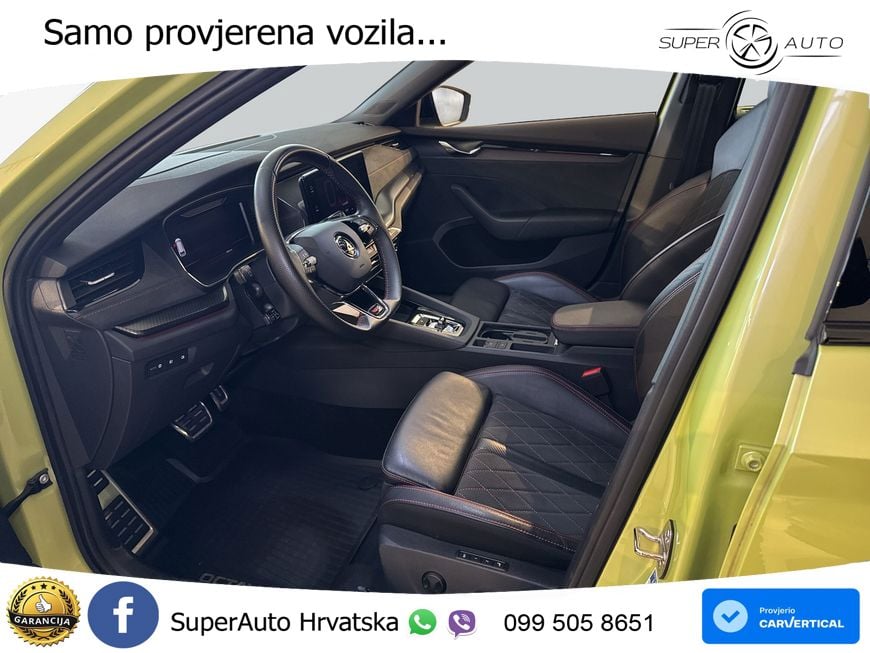 Škoda Octavia Combi RS 2.0 TDI (200 KS) DSG LED+GR SJED+ACC