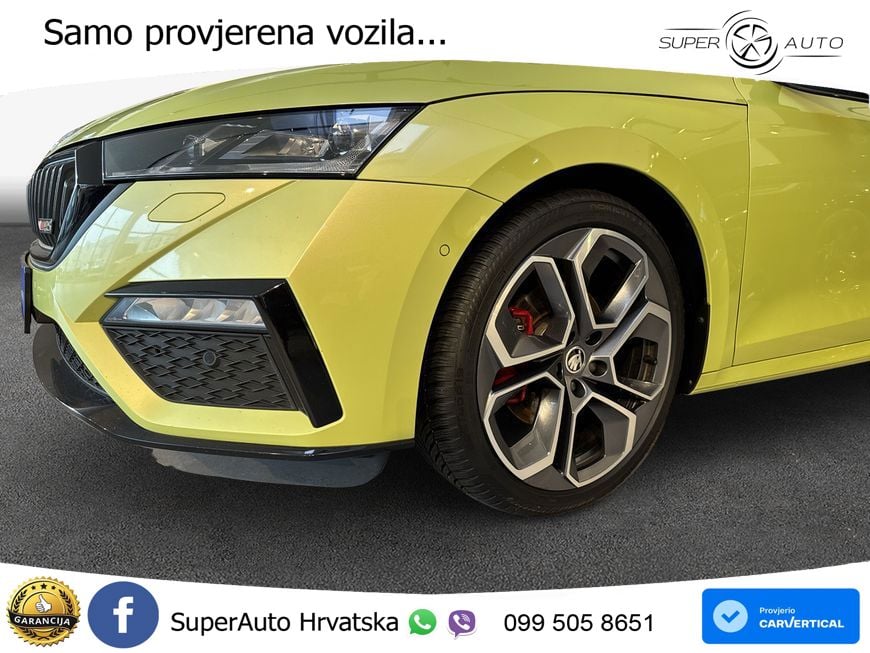 Škoda Octavia Combi RS 2.0 TDI (200 KS) DSG LED+GR SJED+ACC