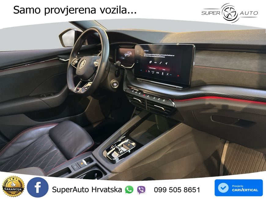 Škoda Octavia Combi RS 2.0 TDI (200 KS) DSG LED+GR SJED+ACC